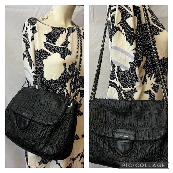 Prada Nappa Gaufre Chain - Picture 16 of 16